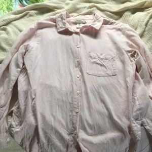 Pink button down
